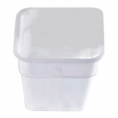 Round Storage Container White 8-1/4 in.D MPN:SQW12