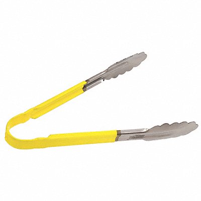 Tong Yellow 10 in L Stainless Steel MPN:CG10Y