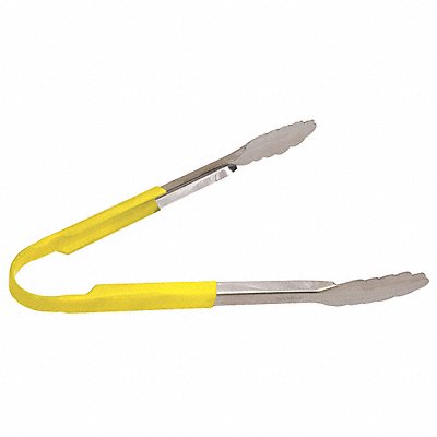 Tong Yellow 12 in L Stainless Steel MPN:CG12Y