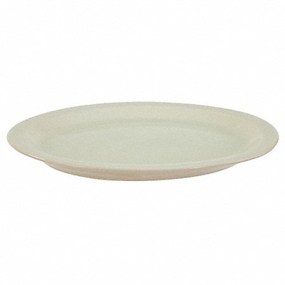 Platter 9-3/8 x 8 in Bone White PK24 MPN:CM51