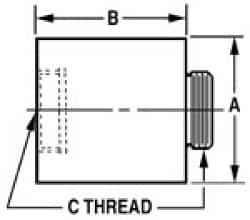 2 Inch Outside Shank Diameter, 7/8-20 Inside, Boring Head  Shank Extension MPN:CB2000-IA4000