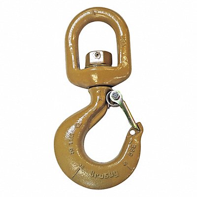 Swivel Hook Alloy Steel 10 000 lb Gold MPN:1048840