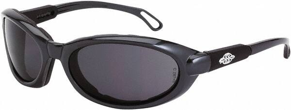 Safety Glass: Anti-Fog, Polycarbonate, Smoke Lenses, Full-Framed, UV Protection MPN:1161 AF