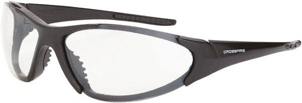 Safety Glass: Anti-Fog, Polycarbonate, Clear Lenses, Full-Framed, UV Protection MPN:1864 AF