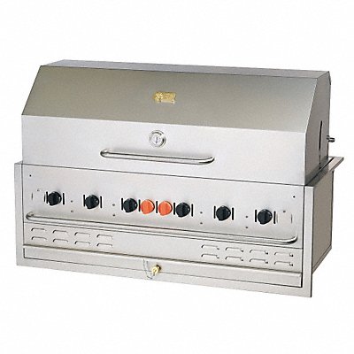 Built-In Grill Natural Gas 6 Burners MPN:BI-48 NG