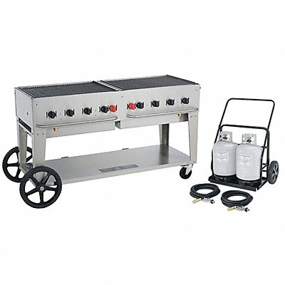 Gas Grill w/Cart LP BtuH 129000 MPN:MCC-60