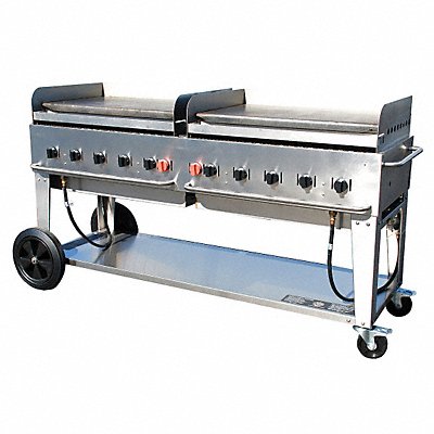 Portable Gas Griddle 10 Burners MPN:MG-72