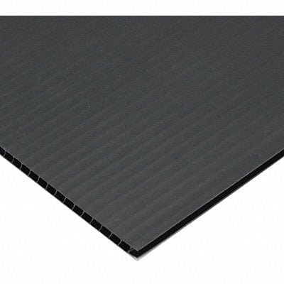 Corr. Plastic Sheets 48 x 48 Blk PK30 MPN:G-4054