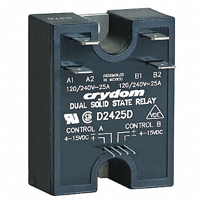 Dual Solid State Relay In 4 to 15VDC 40 MPN:D2440D