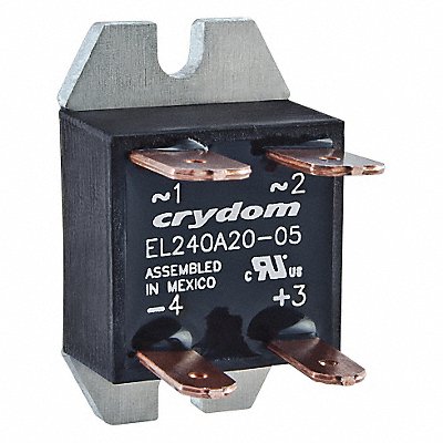 Solid State Relay In 21 to 27VDC 10 MPN:EL240A10R-24