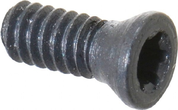 Cap Screw for Indexables: T8, Torx Drive, #3-48 Thread MPN:TRXSCR3-48x1/4