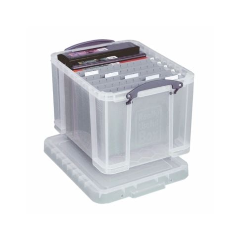 Really Useful Box Plastic Storage Container With Built In Handles