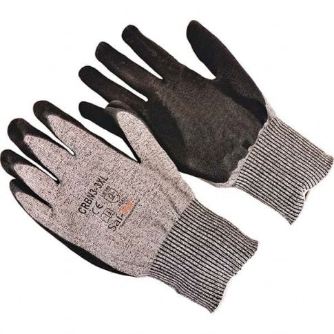 Cut-Resistant Gloves: Size 5XL, ANSI Cut A4, CRBN3-5X