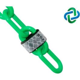 Mr. Chain Reflective Plastic Barrier Chain 2