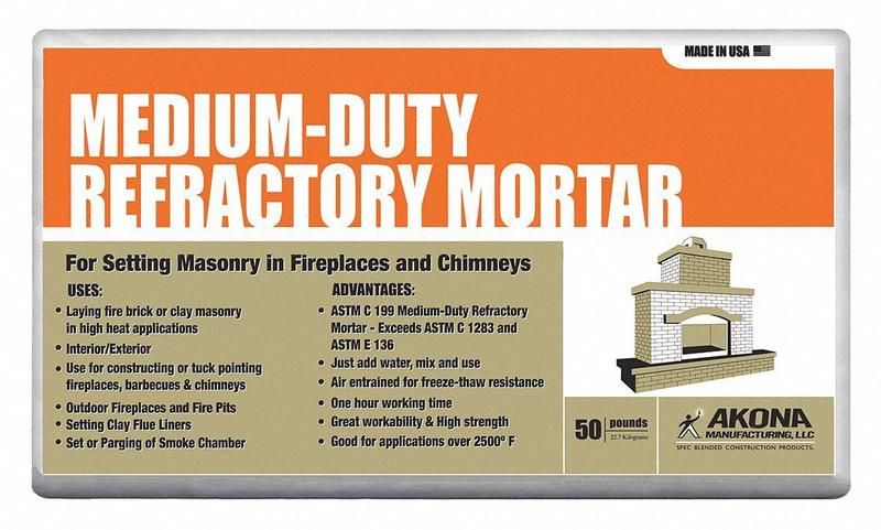 High Temp Refractory Mortar/Glue (Pint)- - Ceramic Supply USA