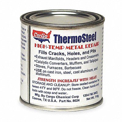 Metal Repair High Temp Dark Gray 24 Oz 8024