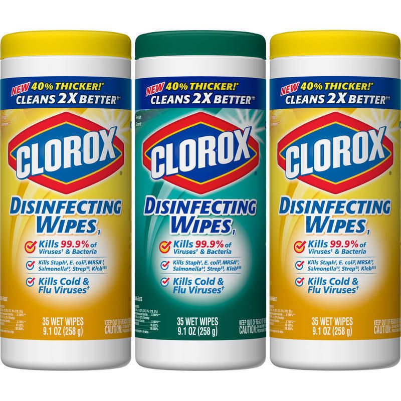 Clorox Disinfecting Wipes Value Pack, Bleach Free 30112