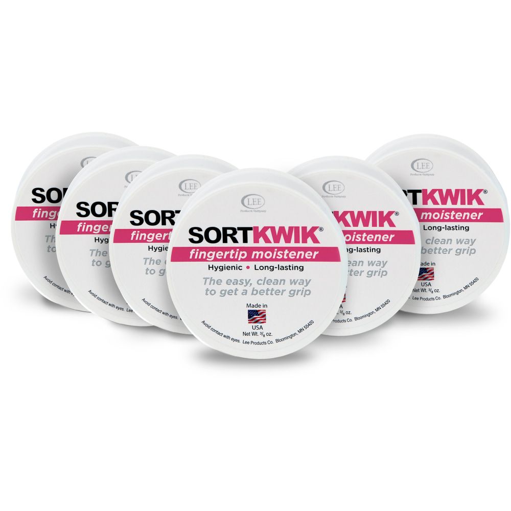 Lee Sortkwik Hygienic Fingertip Moisteners, 0.38 LEE10056