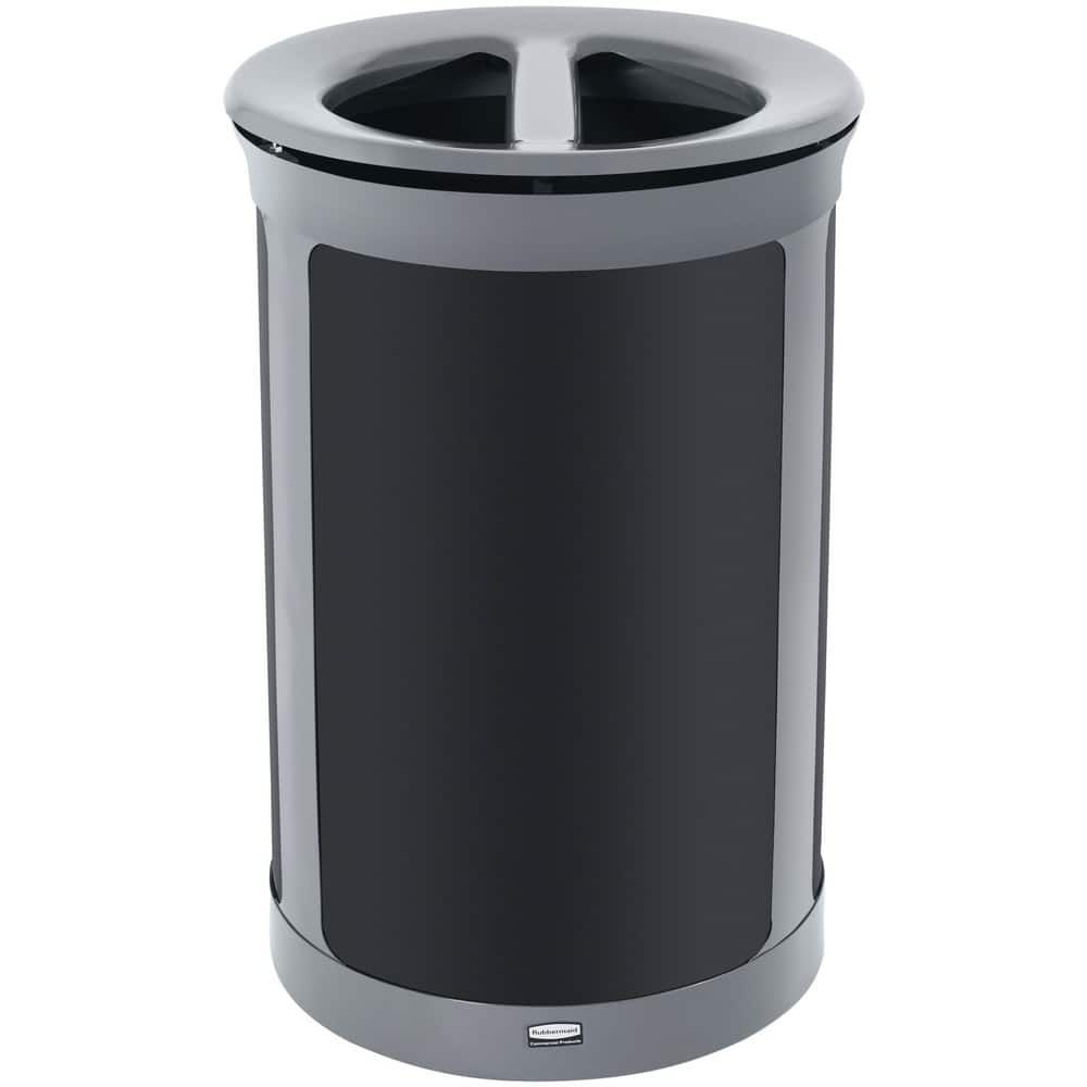 Rubbermaid Commercial Trash Can,Rectangle,10-21/64 gal.,Beige