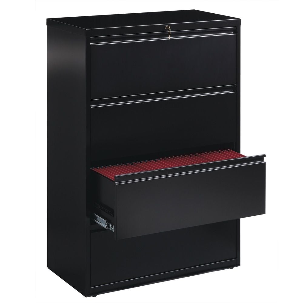 Akro-Mils Plastic 26-Drawer Stackable Cabinet, 20 x 6 3/8 x 10 11/32,  Black/Gray