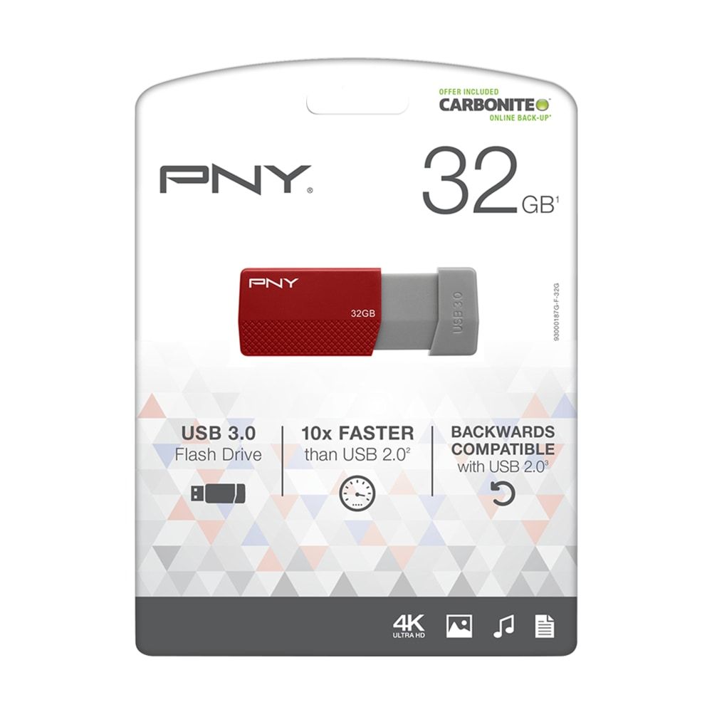 PNY USB 2.0 Flash Drives 16GB Assorted Colors Pack Of 5 Flash