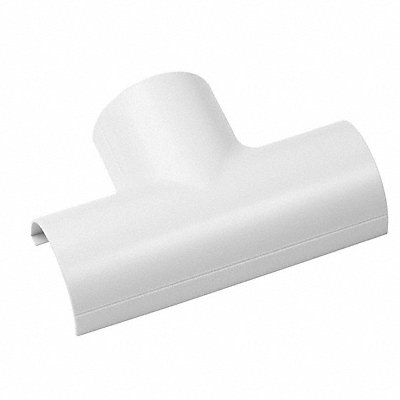 Tee PVC White Clip Over MPN:FLET5025W