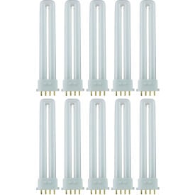 Sunlite® PL U-Bend Fluorescent Bulb 2GX7 Base 13W 720 Lumens 4100K Cool White Pack of 10 40497-SU