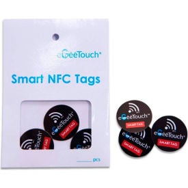 eGeeTouch® Smart NFC Stickers Black Pack of 3 5-ACS-200012