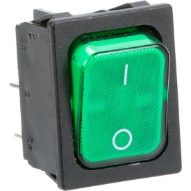 Allpoints 8011987 Rocker Switch -Green Light MER340038