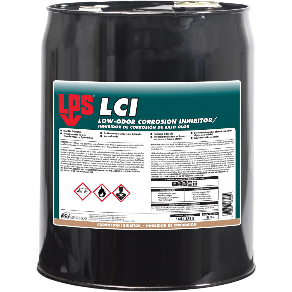 Rust Removers & Corrosion Inhibitors, Type: Corrosion Inhibitor , Product Type: Corrosion Inhibitor , Container Size: 5 gal (Pail)  MPN:06105