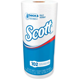 Scott® Choose-A-Sheet Mega Roll Paper Towels 1-Ply White 102/Roll 24/Case 47031