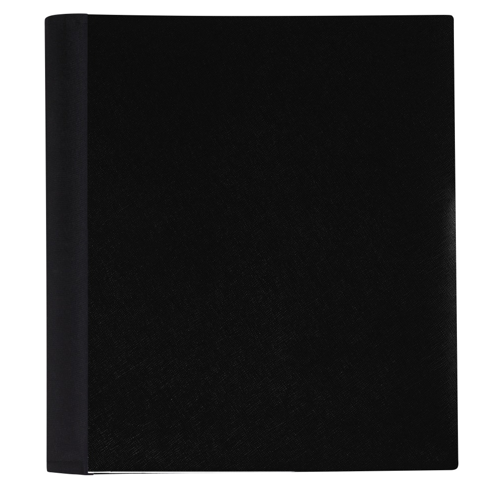 Office Depot Brand Stellar Notebook With Spine Cover, 8-1/2in x 11in, 3 Subject, College Ruled, 150 Sheets, Black (Min Order Qty 11) MPN:400-015-991