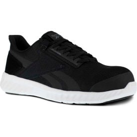 Reebok® RB4023 Men's Athletic Work Shoe Black/White Size 9.5 M RB4023-M-9.5