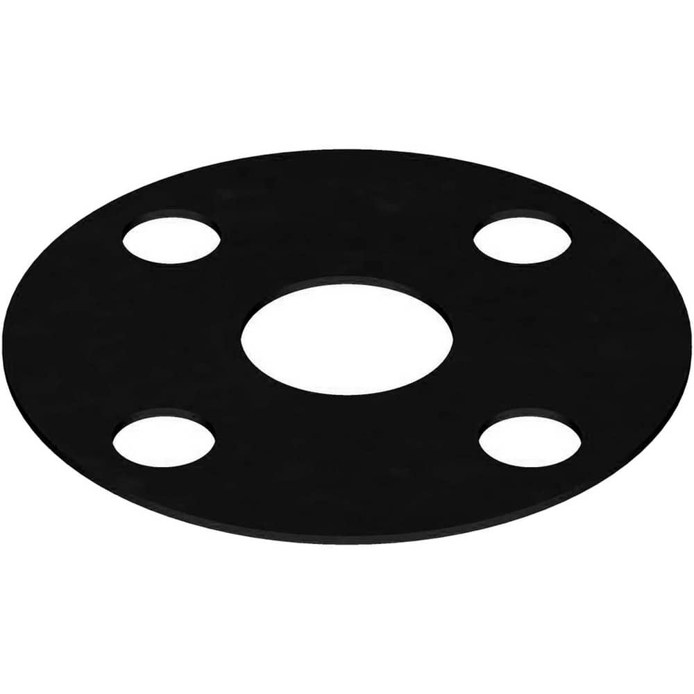 Flange Gasketing, Nominal Pipe Size: 2 , Thickness (Decimal Inch - 4 Decimals): 0.1250 , Thickness (Inch): 1/8 , Material: Cloth-Inserted Rubber  MPN:13730FF125A0200