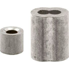 Prime-Line GD 12151 Ferrules and Stops 1/8-Inch Aluminum(Pack of 2) GD 12151