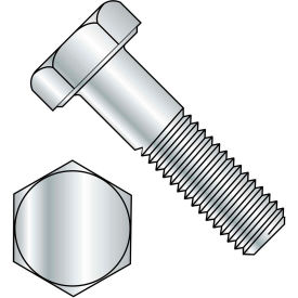 Hex Cap Screw - M8 x 1.25 x 20mm - Carbon Steel - Zinc CR+3 - Gr 8.8 - UNC - Pkg of 100 - BBI 815034 815034