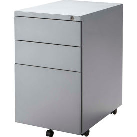 RightAngle Mobile Pedestal Box/Box/File Silver XPEM500BBF