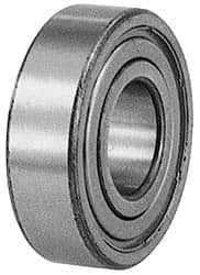 Angular Contact Ball Bearing: 20 mm Bore Dia, 52 mm OD, 22.2 mm OAW, Without Flange MPN:5304 ZZ