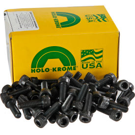 M6 x 1.0 x 18mm Socket Cap Screw - Steel - Black Oxide - UNC - Pkg of 100 - USA - Holo-Krome 76170 76170