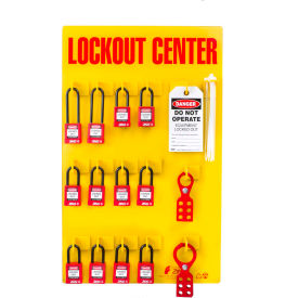 ZING RecycLockout Lockout Station 12 Padlock Stocked 7115 7115