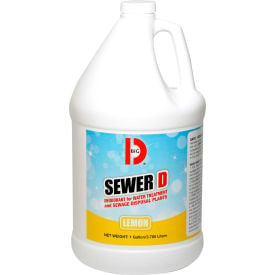 Big D Sewer D Deodorant for Water Treatment and Sewage Disposal Plants Gallon Bottle 4 Bt - 600 600