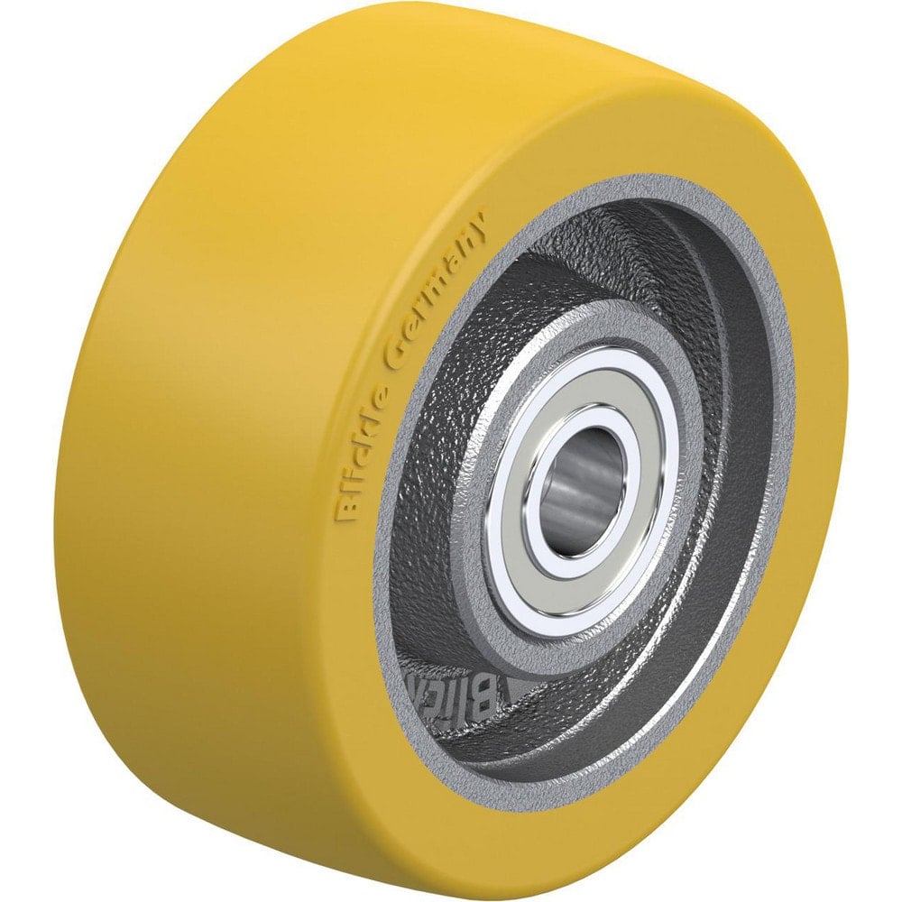 Caster Wheels, Wheel Type: Rigid, Swivel , Load Capacity: 990 , Bearing Type: Ball , Wheel Core Material: Cast Iron , Wheel Material: Polyurethane  MPN:266312