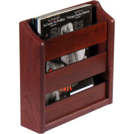 Wooden Mallet™ Wall Mount or Countertop Magazine Rack 11