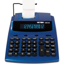 Victor® 12-Digit Calculator 12253A W/Antimicrobial 2 Color 7-1/2