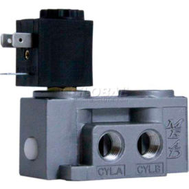 Bimba-Mead Air Valve N2-SCD-120VAC 5 Port 2 Pos Single 1/4