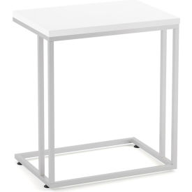 OfficeSource Reception Tables Side C Table w/ Laminate Top 22-1/4