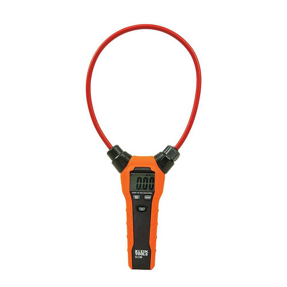 Clamp Meters, Clamp Meter Type: Auto Ranging , Measures: Current , Jaw Capacity (Decimal Inch): 18.0000 , Display Type: Digital , Batteries Included: Yes  MPN:CL150