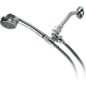 Deluxe Handheld Shower Massager with Three Massaging Options Chrome RTL12045