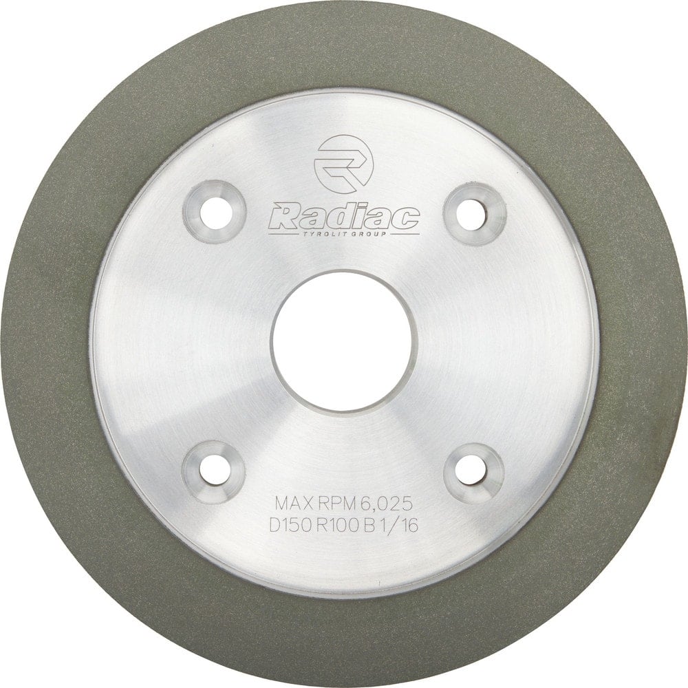 Tool & Cutter Grinding Wheels, Abrasive Material: Diamond , Wheel Type: Type 6A2C , Bond Type: Resinoid , Wheel Diameter (Inch): 6  MPN:34154727