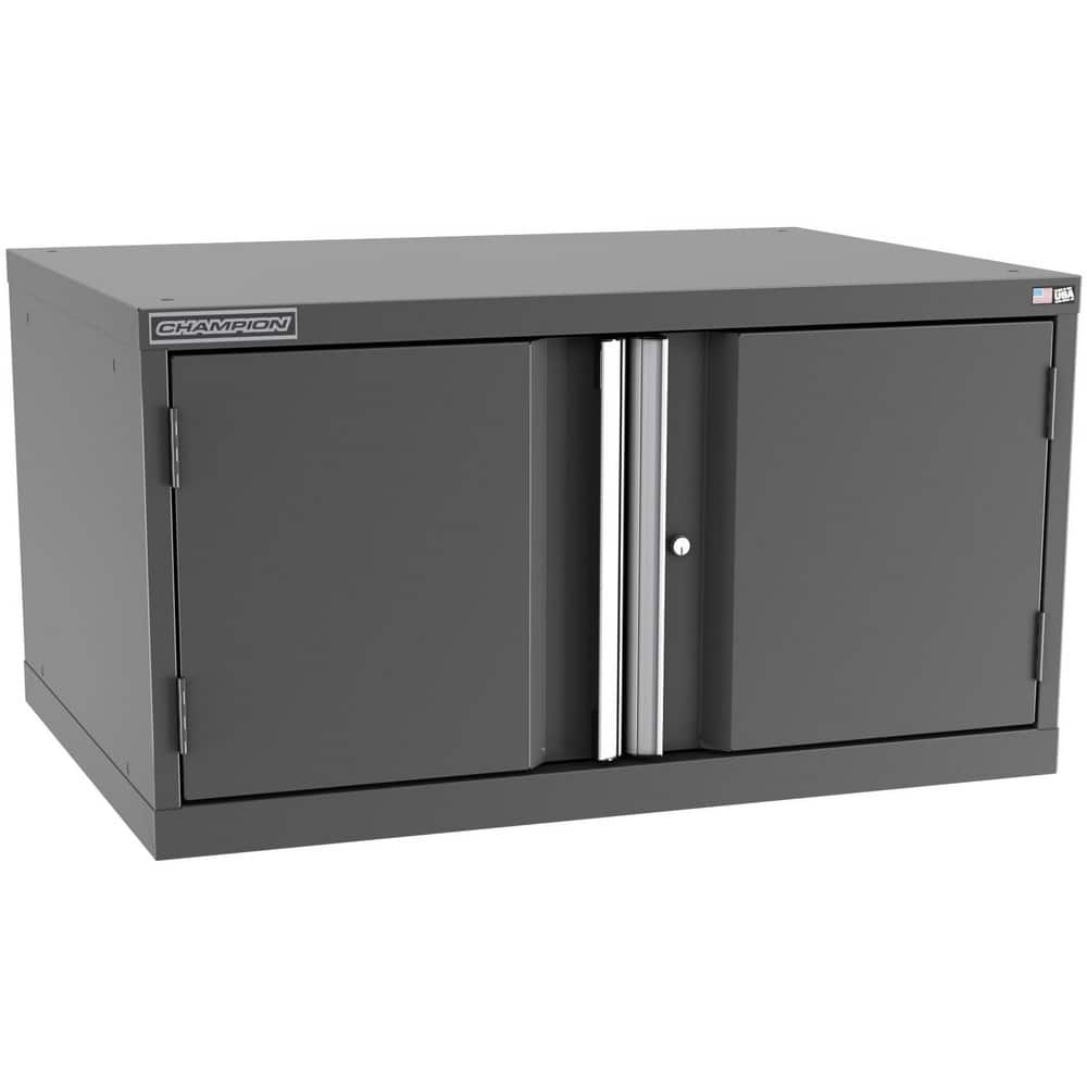 Storage Cabinets, Cabinet Type: Welded Storage , Cabinet Material: Steel , Width (Inch): 40-1/4 , Depth (Inch): 22-1/2 , Cabinet Door Style: Solid  MPN:SPS902FDIL-DG